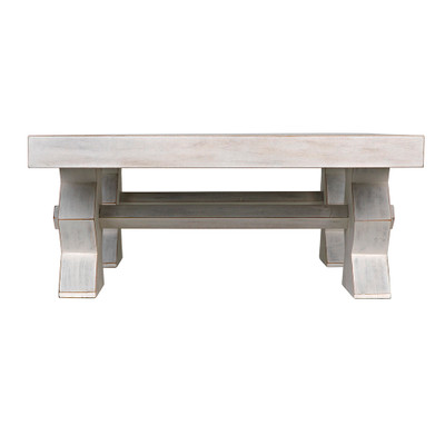 Noir Suzu Coffee Table - White Wash