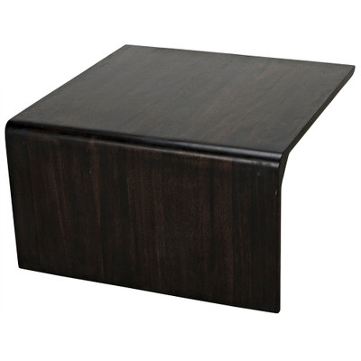 Noir Hagen Coffee Table - Ebony Walnut