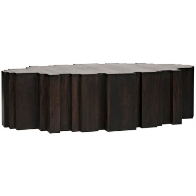 Noir Royce Coffee Table - Ebony Walnut