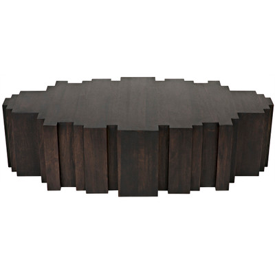 Noir Royce Coffee Table - Ebony Walnut