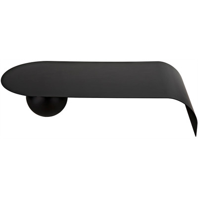 Noir Rosario Coffee Table - Black Steel