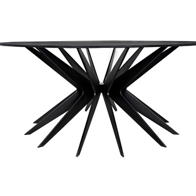 Noir Spider Coffee Table - Black Metal