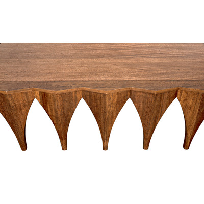 Noir Zelenko Coffee Table - Dark Walnut