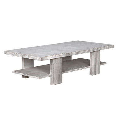 Noir Humphrey Coffee Table - White Wash