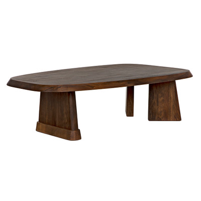 Noir Confucius Coffee Table - Dark Walnut