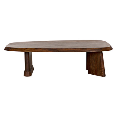 Noir Confucius Coffee Table - Dark Walnut