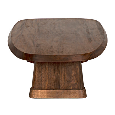 Noir Confucius Coffee Table - Dark Walnut