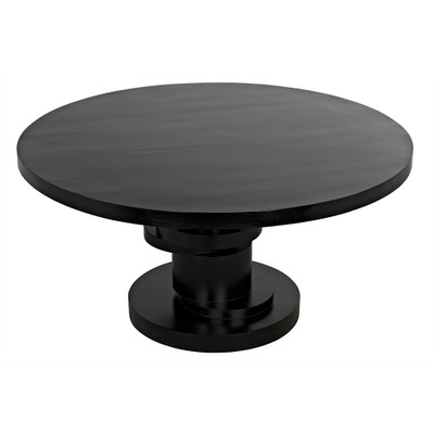 Noir Hugo Dining Table - Hand Rubbed Black