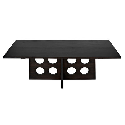 Noir Carlo Dining Table - Ebony Walnut