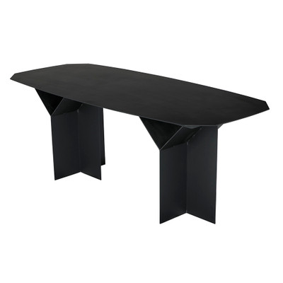 Noir Darius Dining Table/Desk