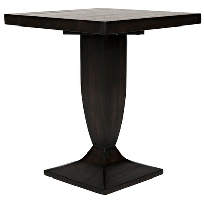 Noir Paloma Side Tabe - Ebony Walnut