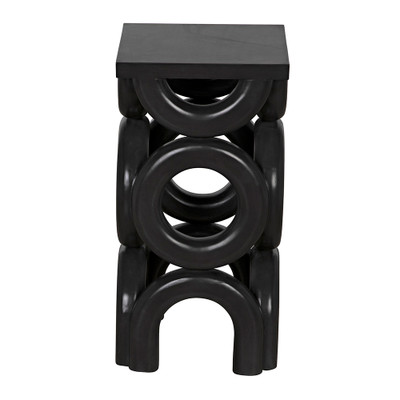 Noir Alma Side Table - Pale