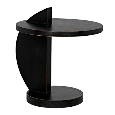 Noir Reed Side Table