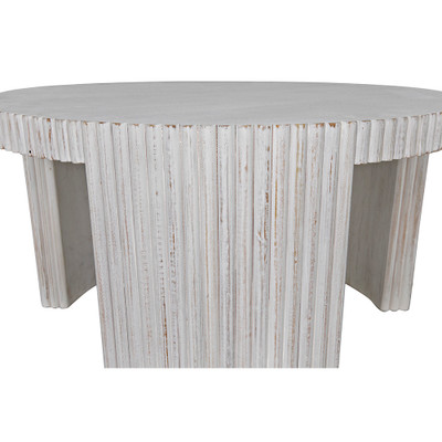 Noir Jgor Side/Coffee Table - White Wash