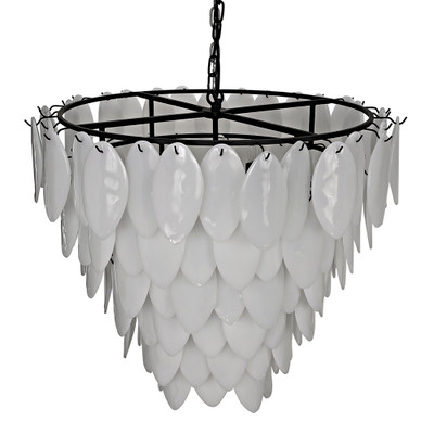 Noir Lotus Chandelier - Extra Large