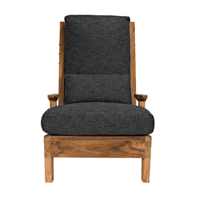 Noir Baruzzi Chair - Teak W/Us Made Cushions