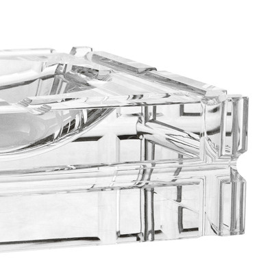 Eichholtz Nestor Ashtray - Crystal Glass 1