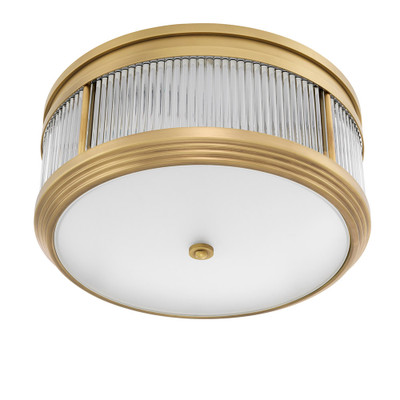 Eichholtz Rousseau Ceiling Lamp - Antique Brass Finish