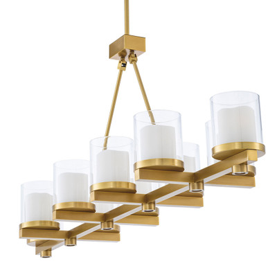 Eichholtz Donovan Chandelier - Antique Brass Finish