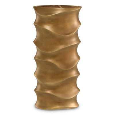 Eichholtz Rapho Vase - Vintage Brass Finish