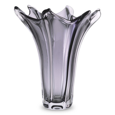 Eichholtz Sutter Vase - Handblown Glass - Grey