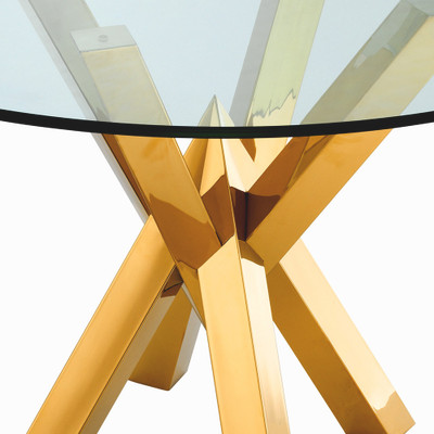 Eichholtz Triumph Dining Table - Gold Finish