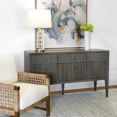 Worlds Away Club Chair - Woven Seagrass Detail And Ivory Linen Cushion