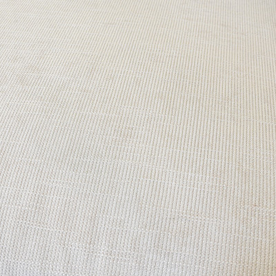 Worlds Away Wingback Sofa - Cerused Oak Feet - Ivory Plain Weave Upholstery
