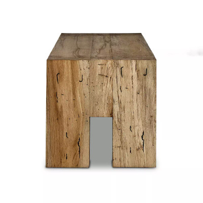 Four Hands Abaso Accent Bench - Rustic Wormwood Oak