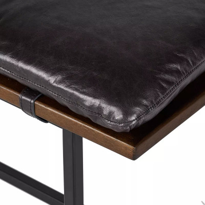 Four Hands Gabine Accent Bench - Sonoma Black