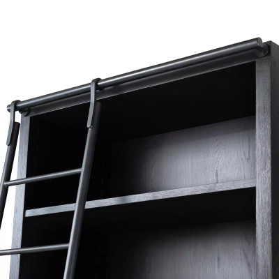 Four Hands Admont Double Bookcase With Ladder