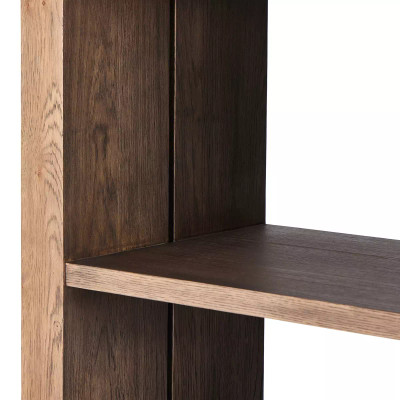 Four Hands Warby Bookshelf - Worn Oak Veneer