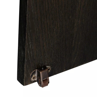 Four Hands Renaud 3 - Door Cabinet - Charcoal Oak Veneer
