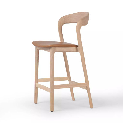 Four Hands Amare Counter Stool - Sonoma Butterscotch