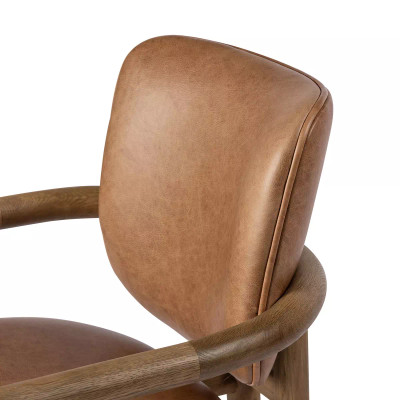 Four Hands Madeira Dining Chair - Chaps Saddle