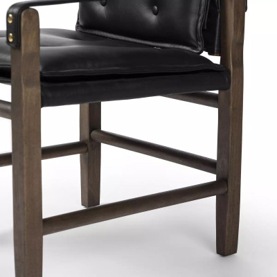 Four Hands Lenz Dining Armchair - Carson Black