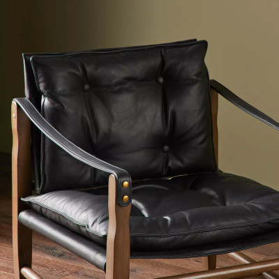 Four Hands Lenz Chair - Heirloom Black