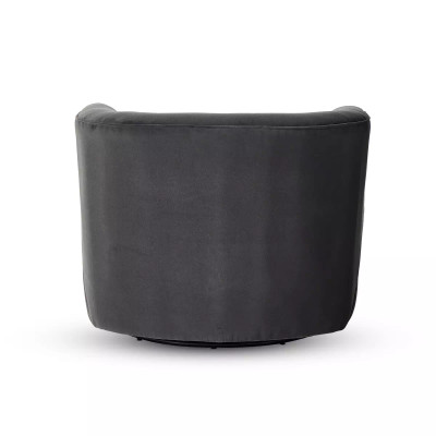 Four Hands Mila Swivel Chair - Henry Charcoal