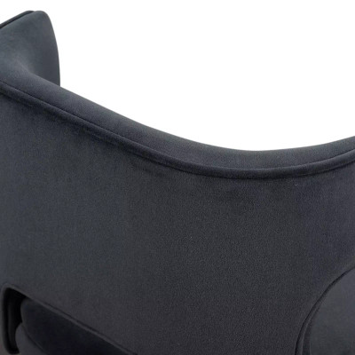 Four Hands Task Swivel Counter Stool - Modern Velvet Shadow