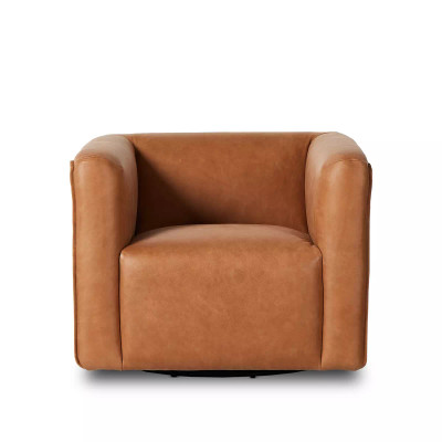 Four Hands Wellborn Swivel Chair - Palermo Cognac