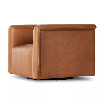 Four Hands Wellborn Swivel Chair - Palermo Cognac