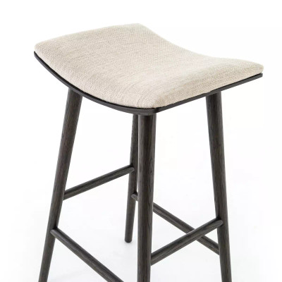 Four Hands Union Bar Stool - Essence Natural - Light Carbon Ash