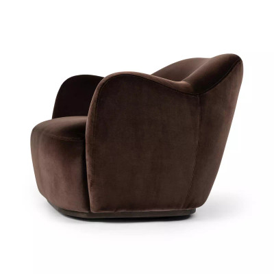 Four Hands Julius Swivel Chair - Surrey Cocoa