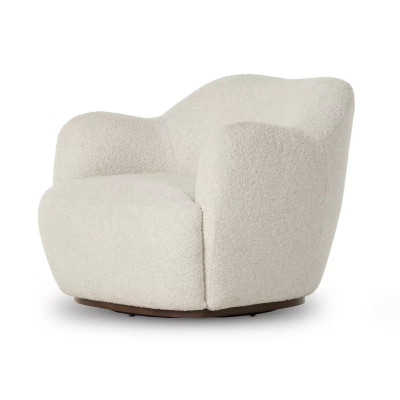 Four Hands Julius Swivel Chair - Sheldon Ivory