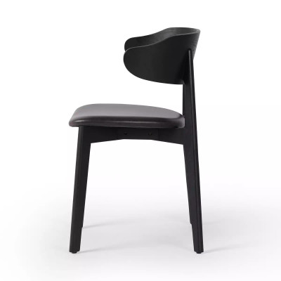Four Hands Franco Upholstered Dining Chair - Sonoma Black
