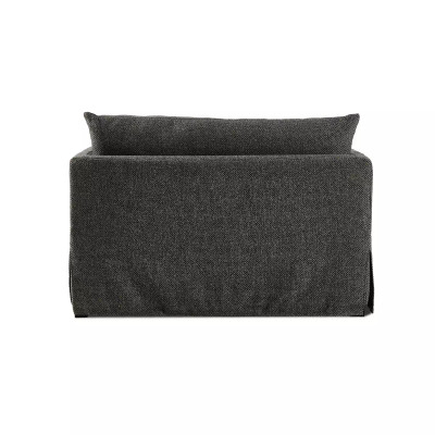 Four Hands Habitat Chaise Lounge - Fallon Charcoal (Closeout)