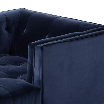 Four Hands Dylan Chaise Lounge - Sapphire Navy