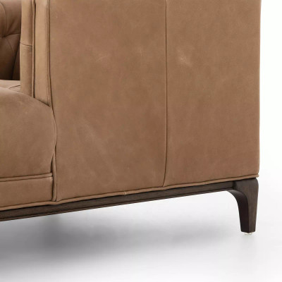 Four Hands Dylan Chaise Lounge - Palermo Drift, Sienna Brown