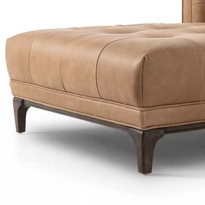 Four Hands Dylan Chaise Lounge - Palermo Drift, Sienna Brown