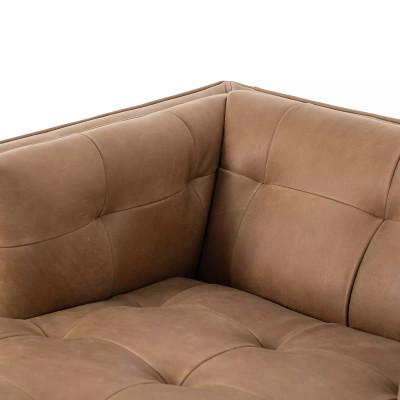 Four Hands Dylan Chaise Lounge - Palermo Drift, Sienna Brown